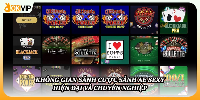 Các tựa game casino đa dạng tích hợp mượt mượt trên ứng dụng di động